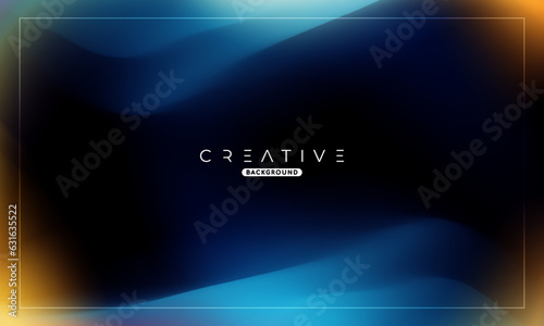 Abstract liquid gradient Background. Fluid color mix. Blue and Yellow Color blend. Modern Design Template For Your ads, Banner, Poster, Cover, Web, Brochure, and flyer. Vector Eps 10
