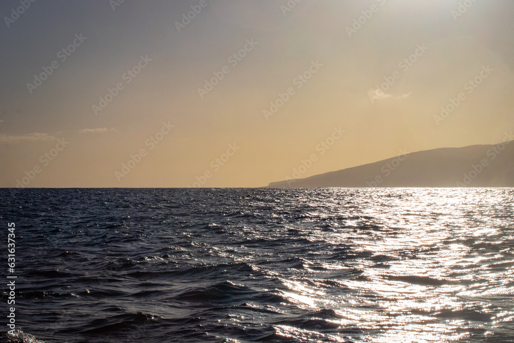 Obraz premium sunset on the sea