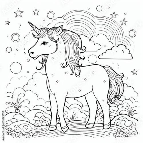 line_drawing_unicorn
