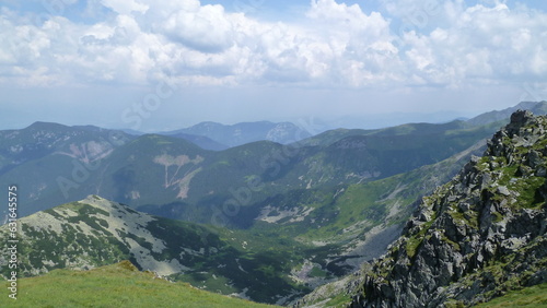 view of the mountains