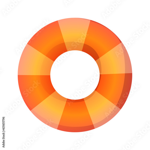 Vector illustration of a life buoy
