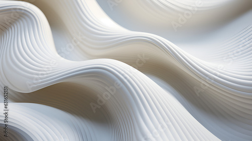 white abstract background with waves