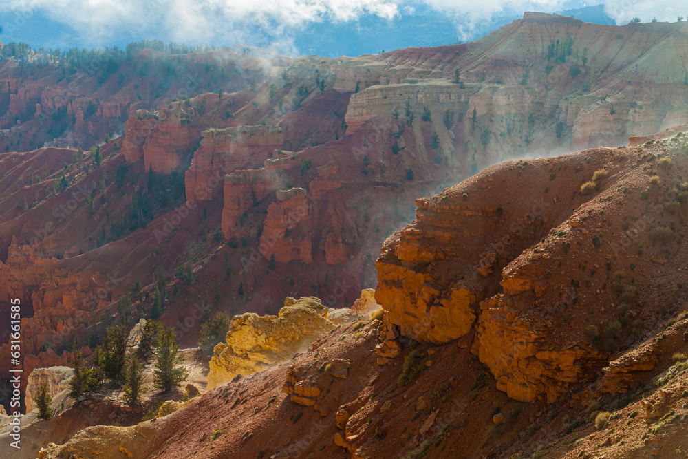 Afternoon Clouds Gathering Over Chessman Ridge and The Amphitheater