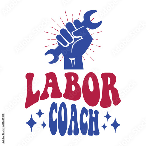 Labor Coach Svg