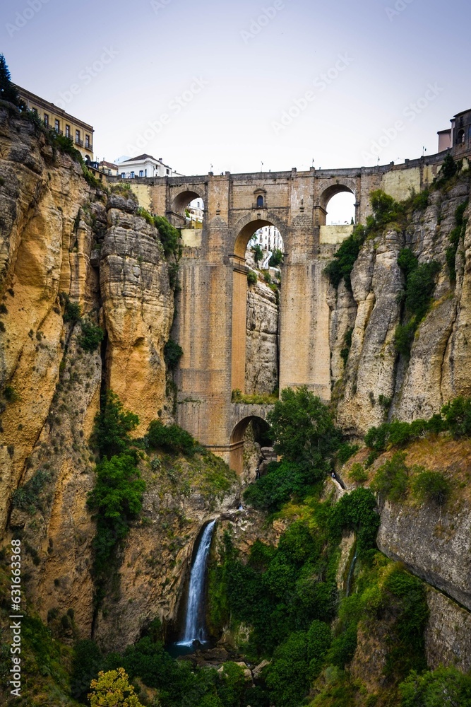 Fototapeta premium tall ronda bridge in spain 