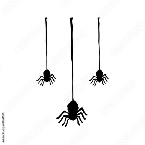 Halloween Spider Silhouette