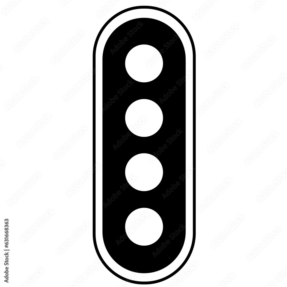 Quad camera smartphone rear lens icon vector svg rounded rectangle shape Quad camera smartphone rear lens icon vector svg rounded rectangle shape