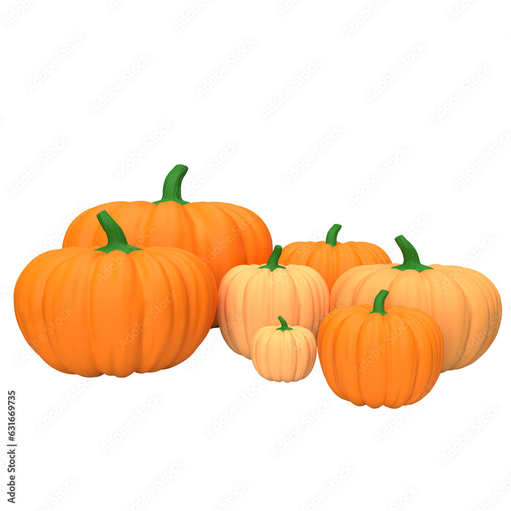 Obraz premium The pumpkin for Thanksgiving day concept png image