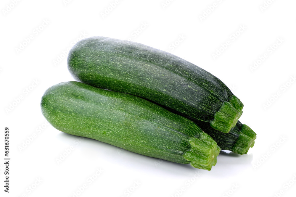 Zucchini cucumber isolated on white background Zucchini cucumber isolated on white background