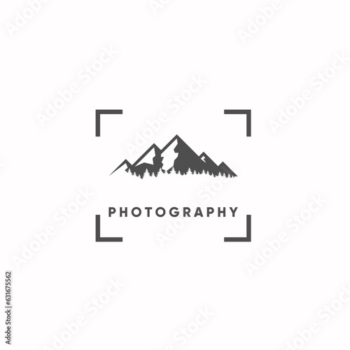 design logo photography and landscape mountain