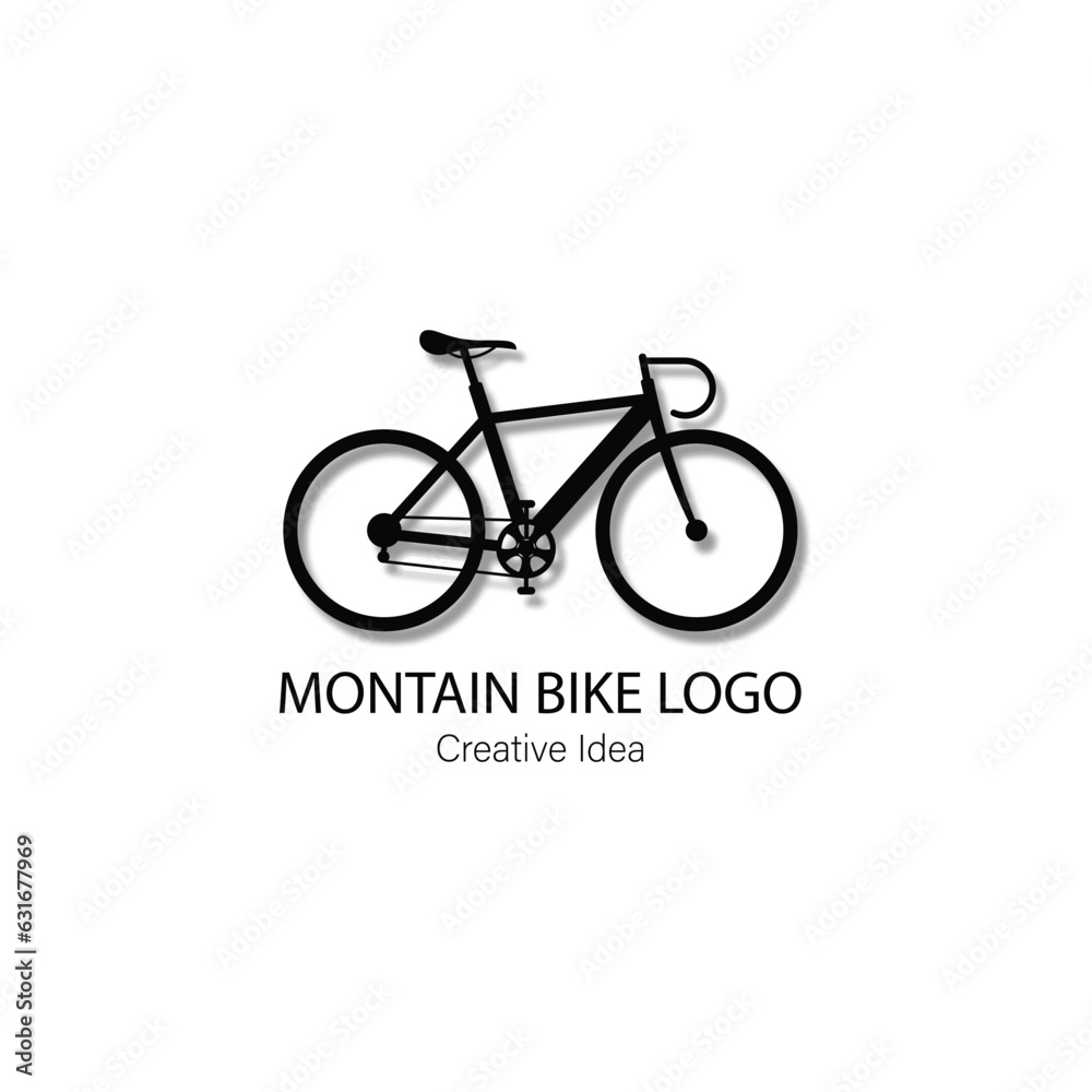 Mountain bicycle bick art design for use in business Mountain bicycle bick art design for use in business