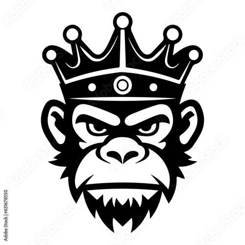 monkey illustration vector logo