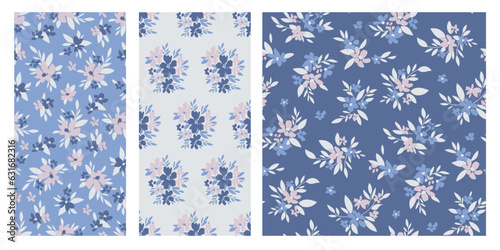 Summer fashion seamless pattern for dress