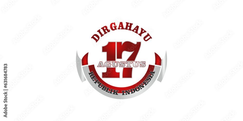 Text effect Writing about the independence day of the Republic of Indonesia with a creative flag background, red on white. Text effect Writing about the independence day of the Republic of Indonesia with a creative flag background, red on white.