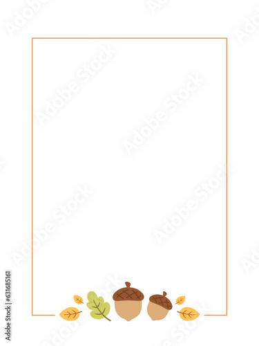 Cute Spring Frame Border Vertical Template. Can be used for shopping sale, promo poster, banner, flyer, invitation, website or greeting card. Vector illustration