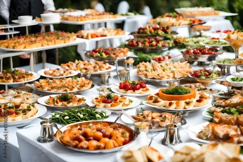 table with snacks