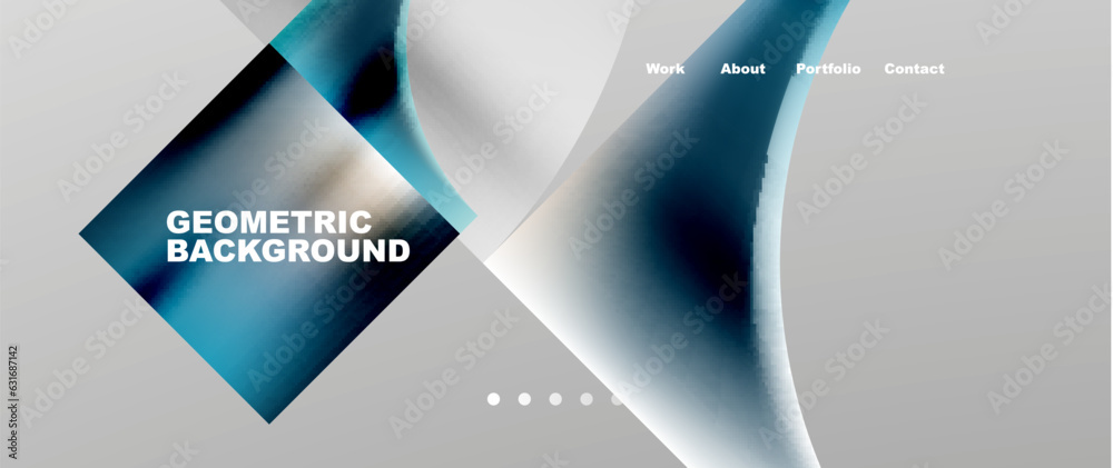 Overlapping circles abstract background template Overlapping circles abstract background template