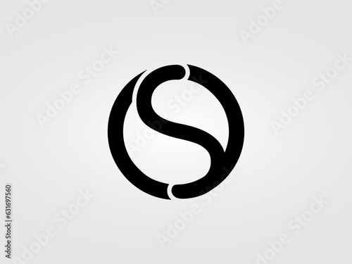 Initial SO letter Logo Design vector Template. Monogram, lettermark SO logo Design