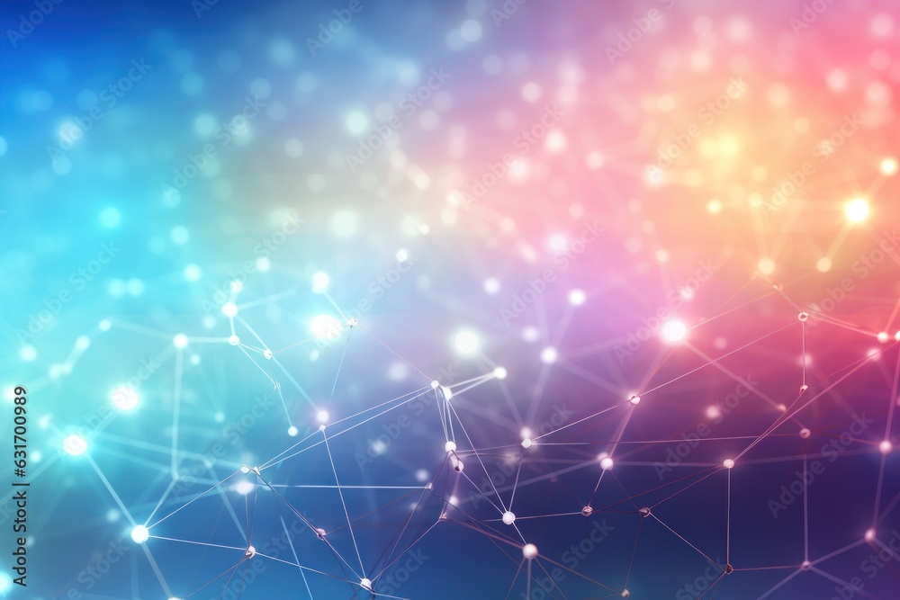 Abstract network background. AI generated Abstract network background. AI generated