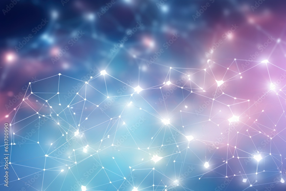 Abstract network background. AI generated Abstract network background. AI generated