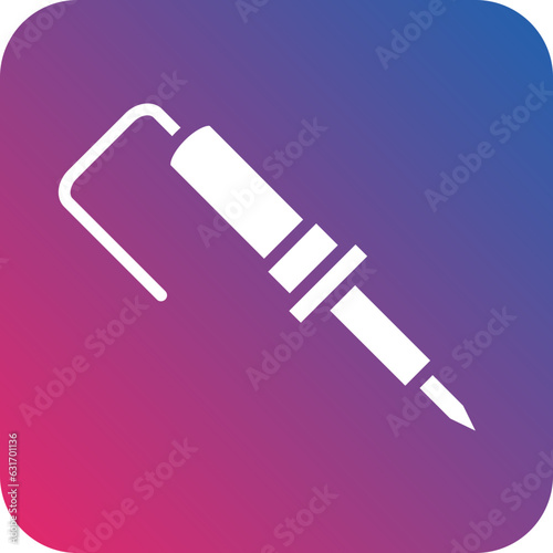 Vector Design Soldering Iron Icon Style