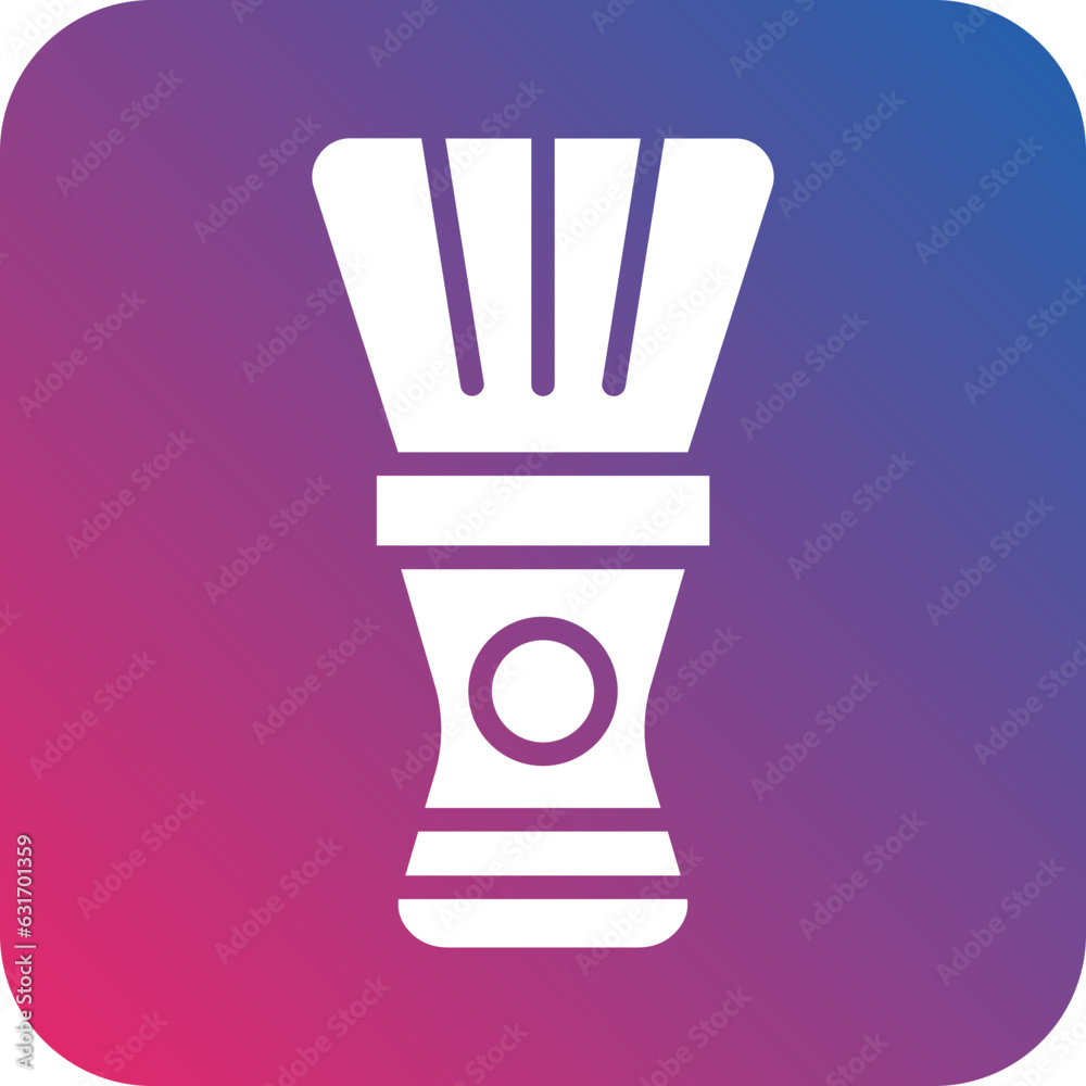 Vector Design Shaving Brush Icon Style Vector Design Shaving Brush Icon Style