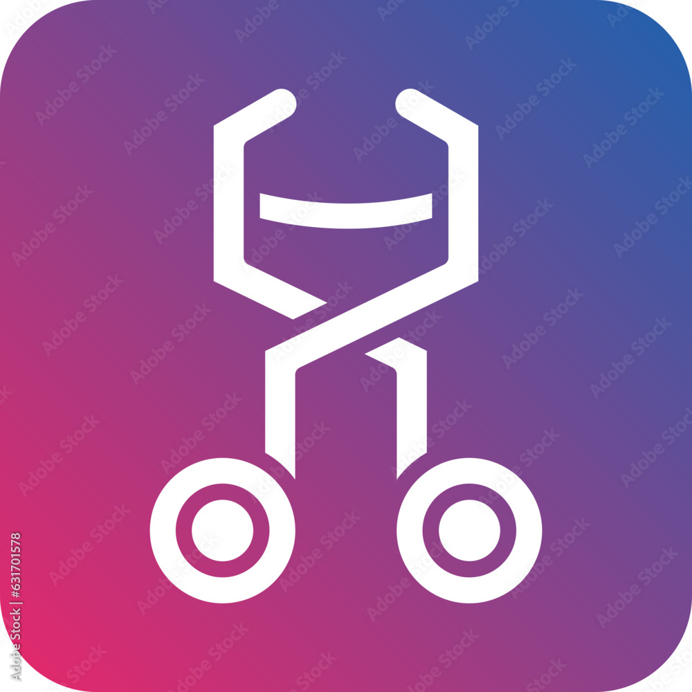 Vector Design Eyelash Curler Icon Style Vector Design Eyelash Curler Icon Style