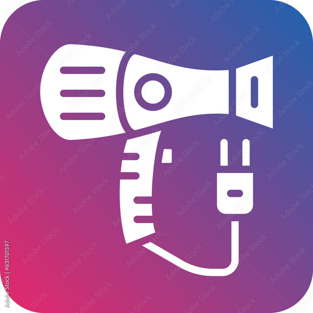 Fototapeta premium Vector Design Hair Dryer Icon Style