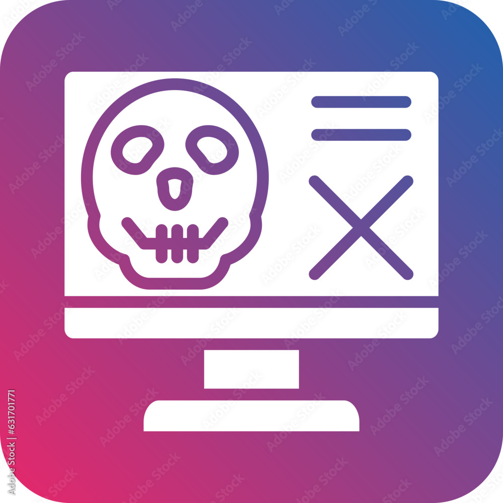 Vector Design Computer Hacked Icon Style Vector Design Computer Hacked Icon Style