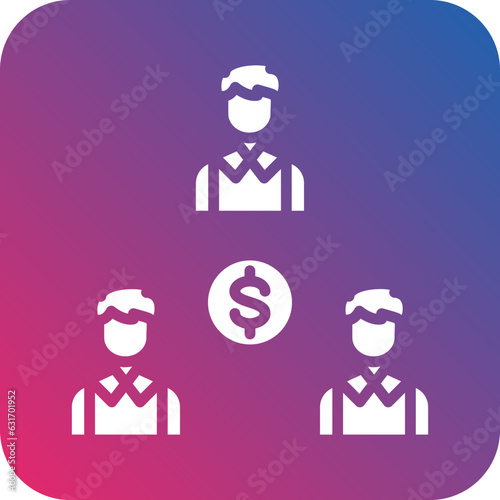 Vector Design Crowdfunding Icon Style