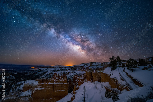 Photo Milky Way over Bryce Canyon, Utah, USA