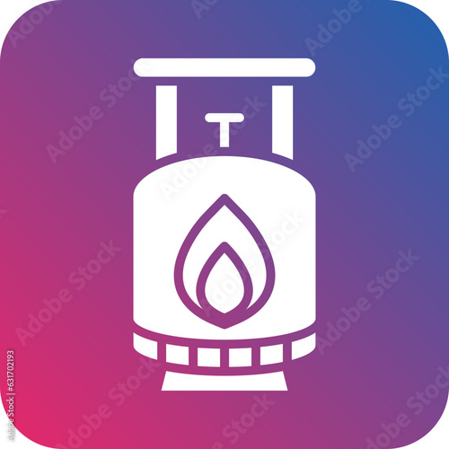 Vector Design Gas Cylinders Icon Style