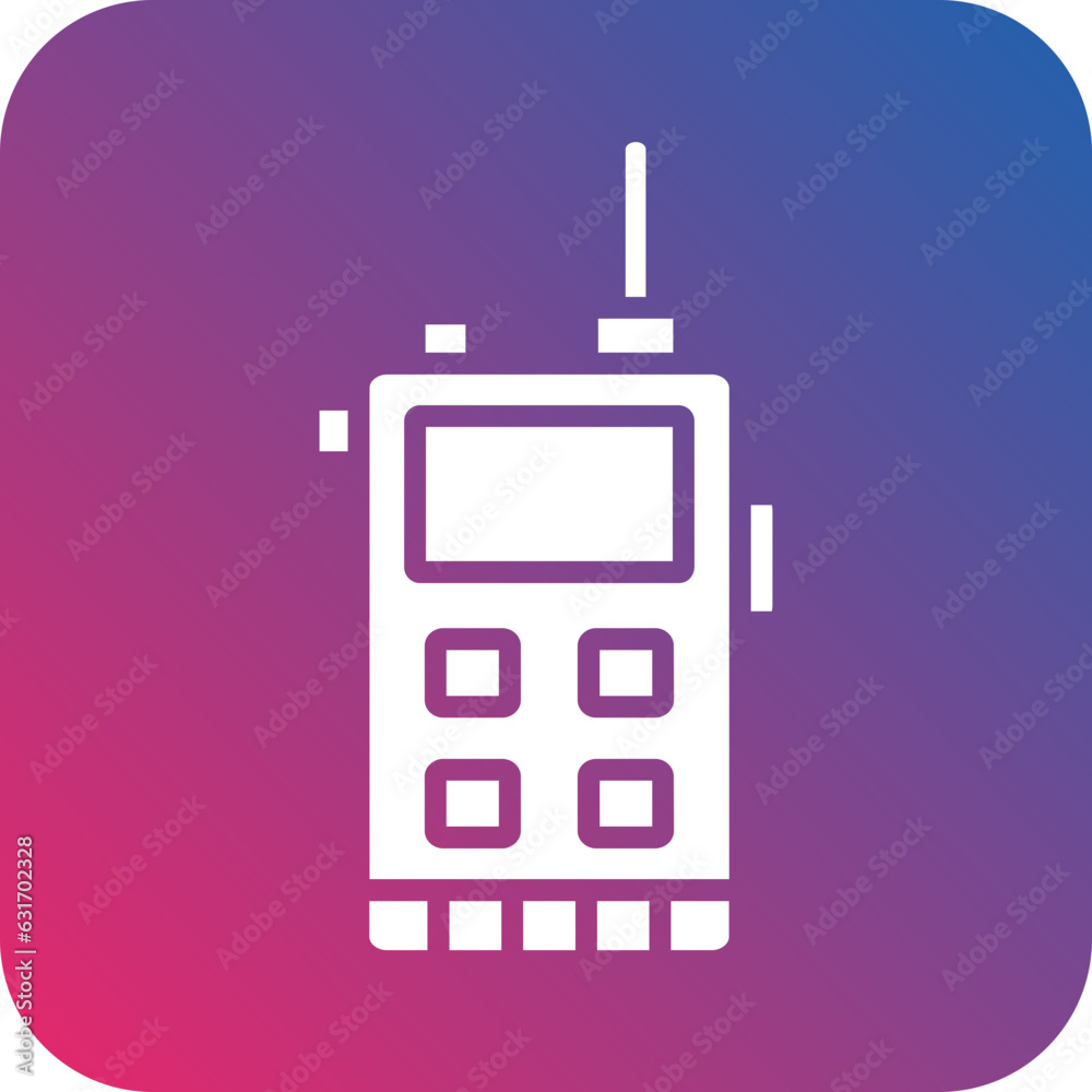 Vector Design Walkie Talkie Icon Style Vector Design Walkie Talkie Icon Style