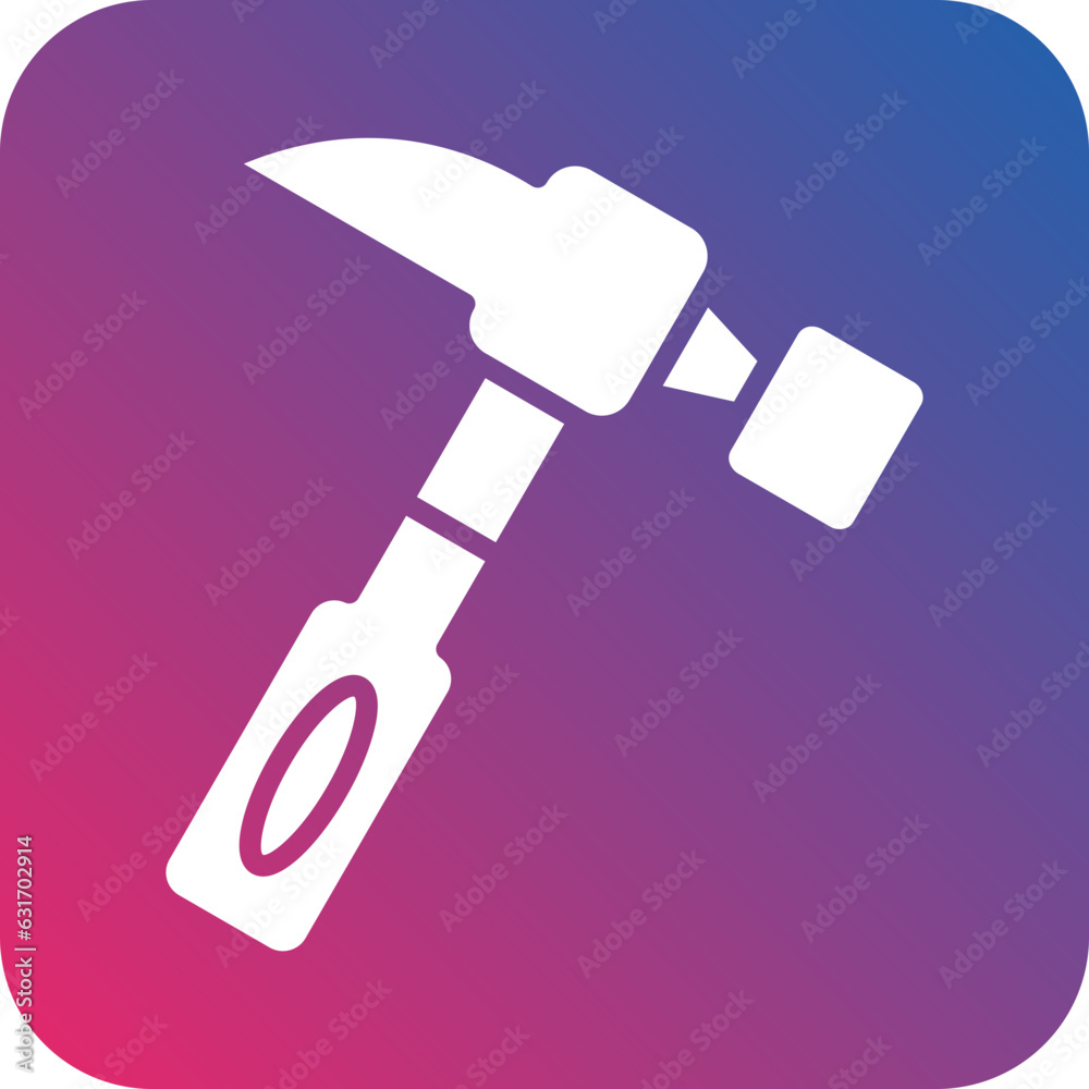Vector Design Hammer Icon Style Vector Design Hammer Icon Style