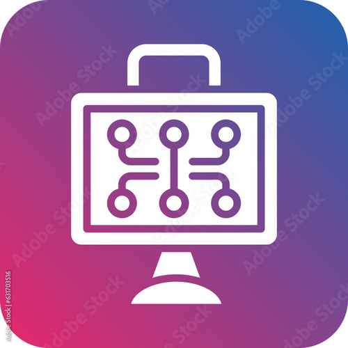 Vector Design Proprietary Technology Icon Style