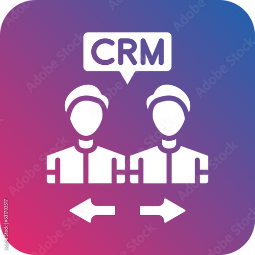Vector Design Crm Methodologies Icon Style