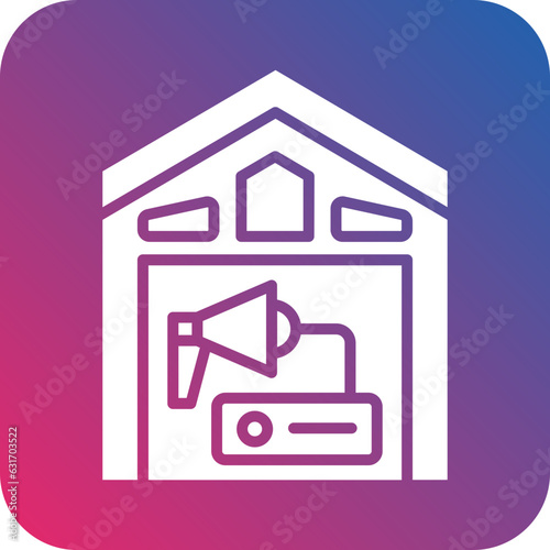 Vector Design Marketing Data Warehouse Icon Style