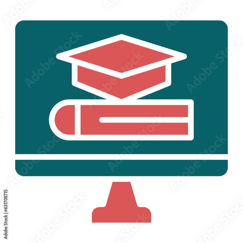 Vector Design Courses Icon Style