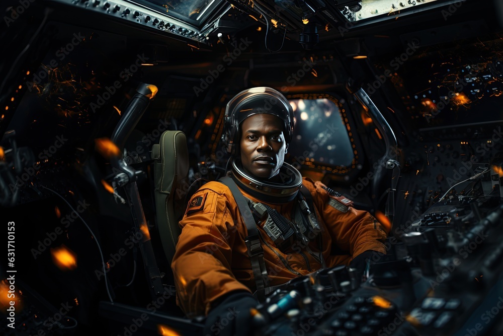 Astronaut - Elements of this Image. Generated with AI Astronaut - Elements of this Image. Generated with AI
