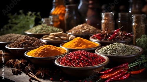 Gastronomy and Art: Harmonious Composition of Spices and Aromatic Herbs
