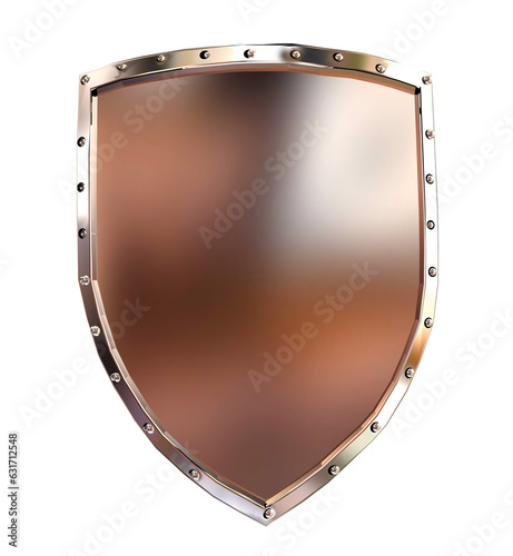 shield isolated on white background