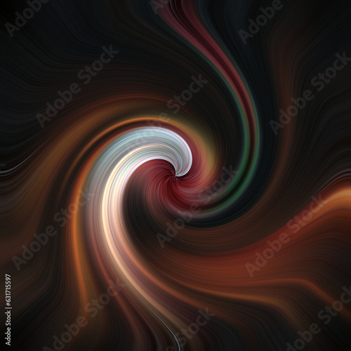 Canvas Print A swirl of tasteful colors, a hypnotizing and thought provoking background image