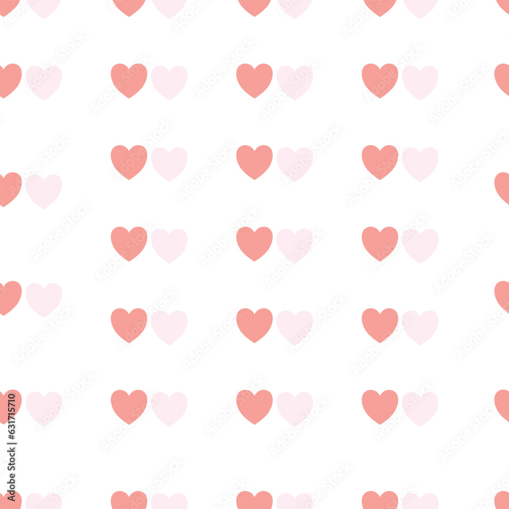 Seamless pattern with heart shape doodles backdrop handdrawn ornament. Trendy colors, good as card, wallpaper or wrapping paper. Seamless pattern with heart shape doodles backdrop handdrawn ornament. Trendy colors, good as card, wallpaper or wrapping paper.