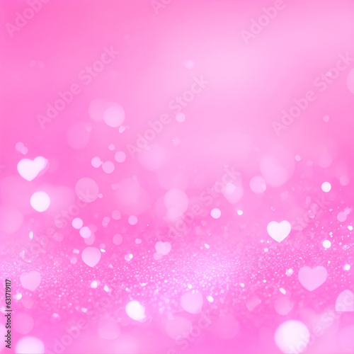 Pink passionate and glamour bright bokeh background