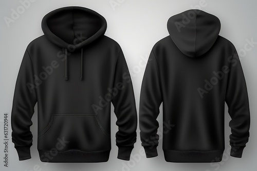 Set of hoodie isolated
