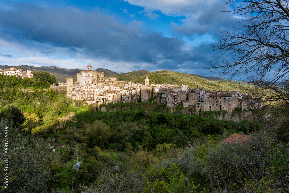San Gregorio da Sassola, beautiful village in the Province of Rome, Lazio, Italy.