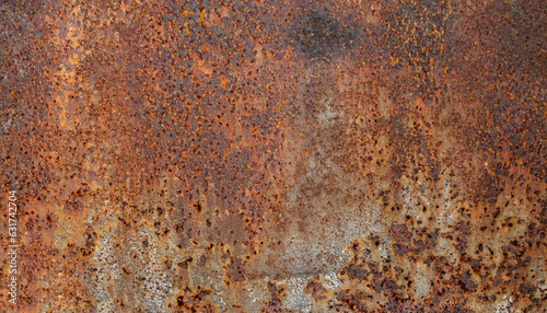 Grunge rusted metal texture, rust and oxidized metal background. Old metal iron panel © Uuganbayar