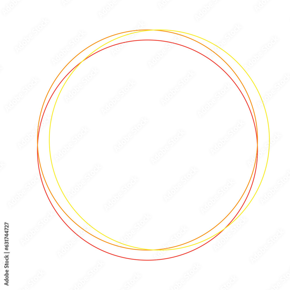Round frame on transparent background Round frame on transparent background