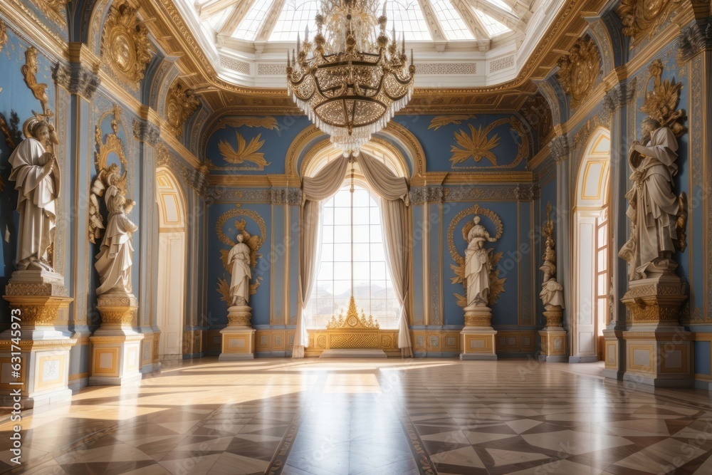 interior of royal palace