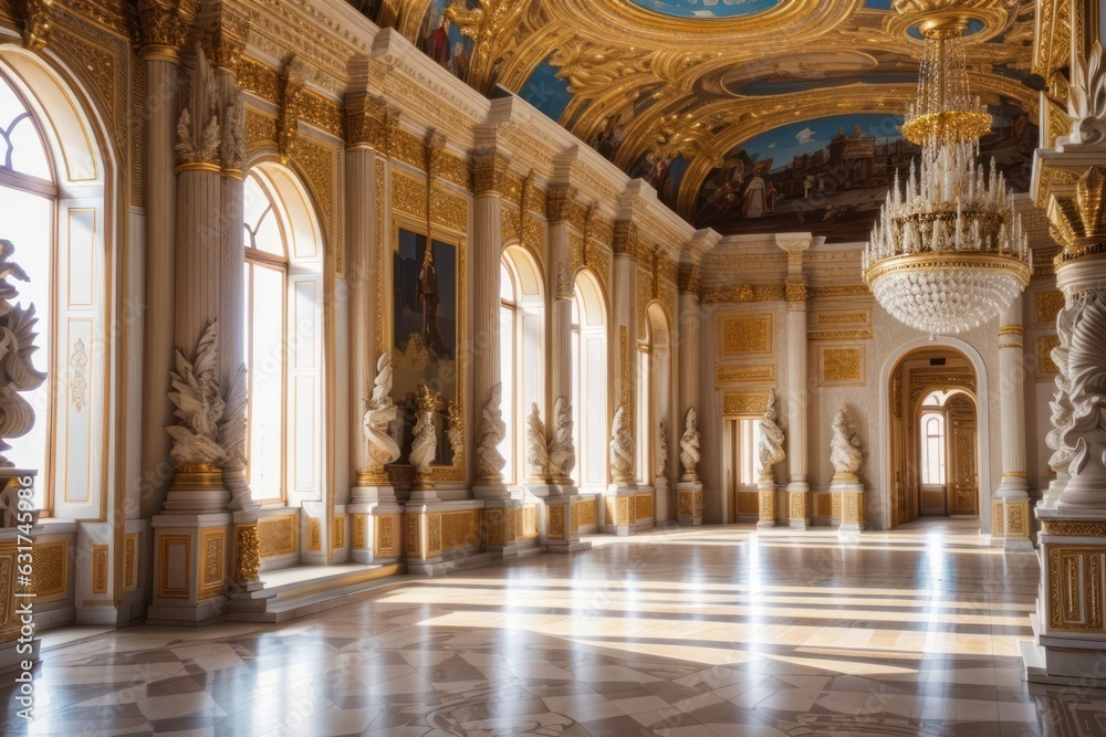 interior of royal palace